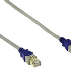 HQ Verkkokaapeli, F/UTP, Cat6, RJ45, kullattu, harmaa, 10m - pikkukuva 3