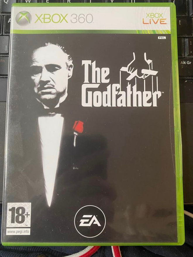 Godfather Xbox 360 suomiversio, uudenveroinen