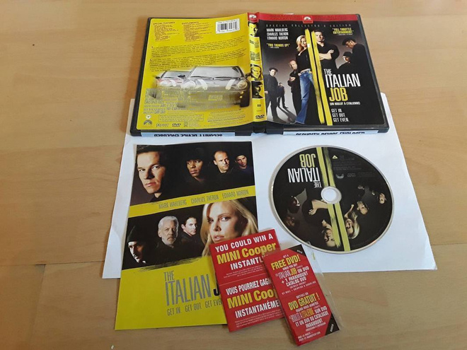 The Italian Job - CA Region 1 DVD (Paramount)