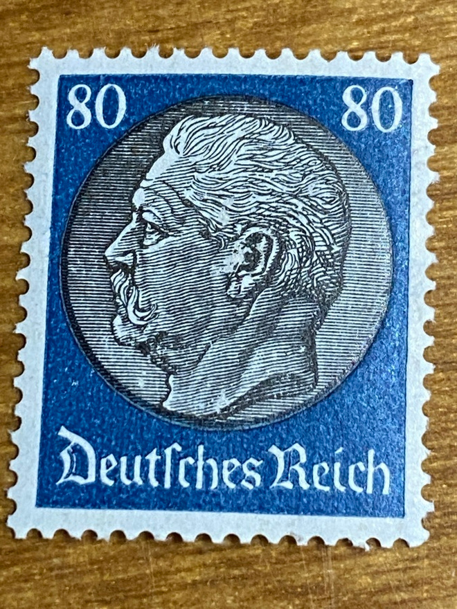 SAKSA REICH PRESIDENTTI HINDENBURG 1934**