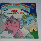 My Little Pony kirja "Lost in the Clouds" + vinyylilevy! G1 - pikkukuva 1