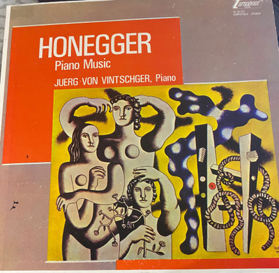 Honegger: Piano Music LP 1970