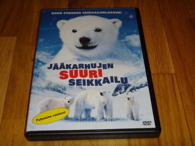 JÄÄKARHUJEN SUURI SEIKKAILU -DVD