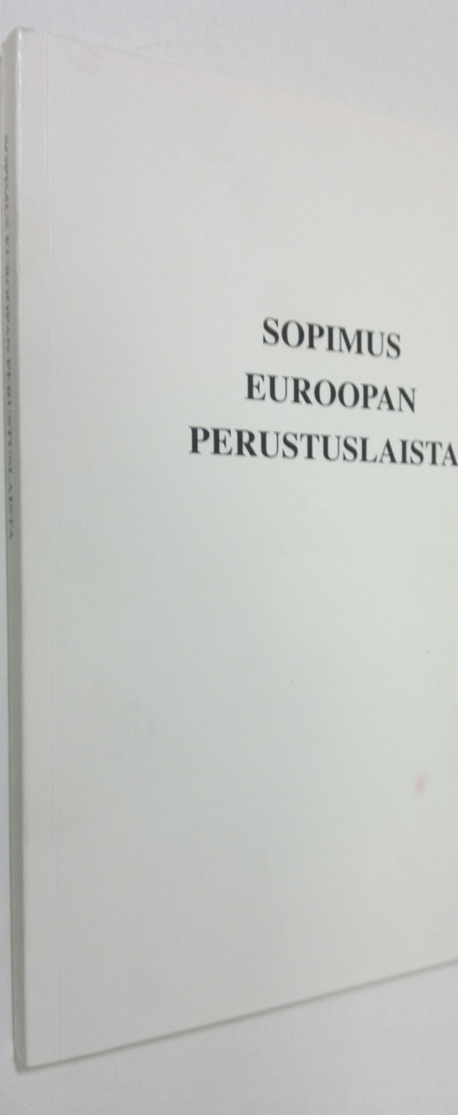 Sopimus Euroopan perustuslaista