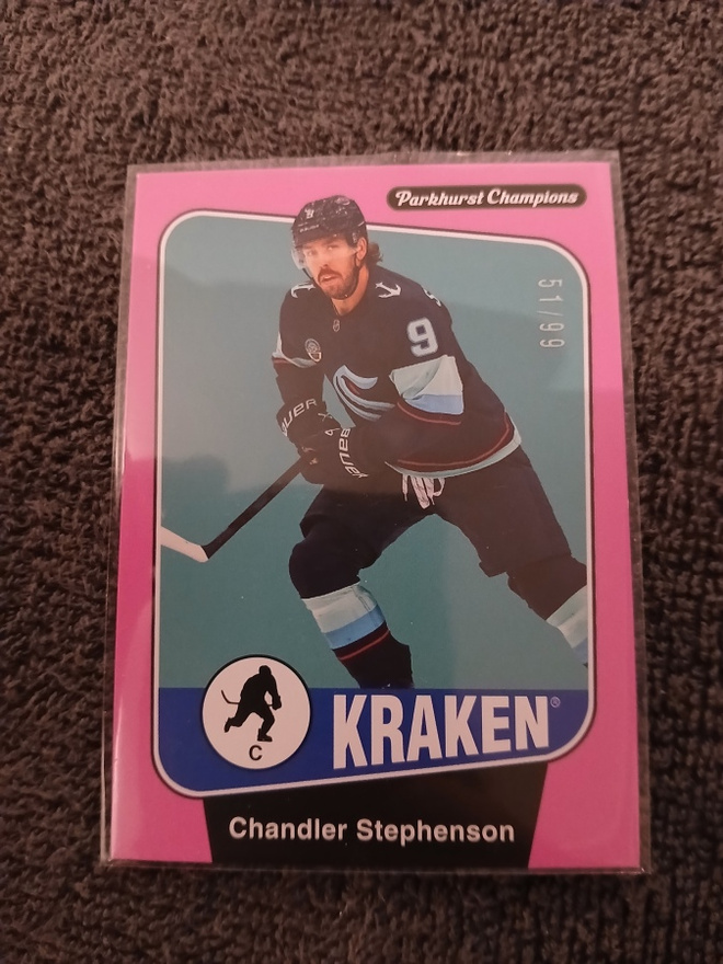 Chandler Stephenson - parkhurst champions pink 51/99