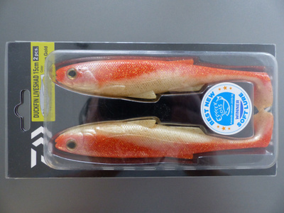 DAIWA Duckfin Liveshad 15cm, 28g Väri: Orange Gold/Pearl