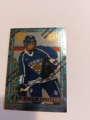1994-95 Finest Super Team #131 Mikko Helisten WJC