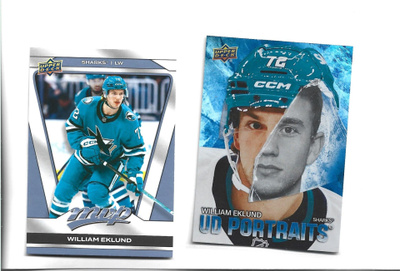 2 X WILLIAM EKLUND -1 erkkari= UD PORTRAITS #P-15 UD 2025-26