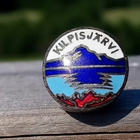 Emalinen Vanha Matkailuruuvimerkki, laatuvalmistaja. Halkais - pikkukuva 4
