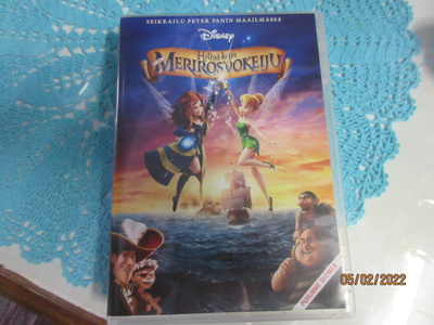 Disney Helinä-Keiju Merirosvokeiju dvd.