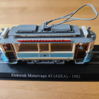 RAITIOVAUNU - ELEKTRISK MOTORVAGN 43 (ASEA) - 1902 PIENOISM - pikkukuva 1