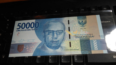 Indonesia 50000 Rupiah 2016 P159 UNC