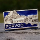 Matkailimerkki Porvoo. Halkaisija - 26 mm. Hyväkuntoinen. - pikkukuva 3