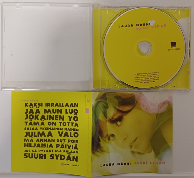 Laura Närhi: Suuri Sydän CD