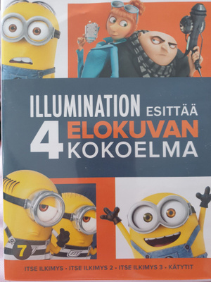 Illumination 4 elokuvan kokoelma DVD