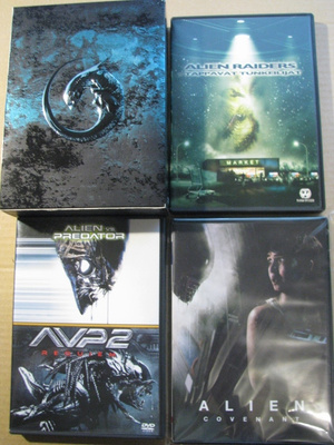 ALIEN QUADRILOGY BOXI + muut alienit