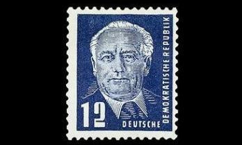 DDR 251 ** Presidentti Wilhelm Pieck 12 Pf (1950)
