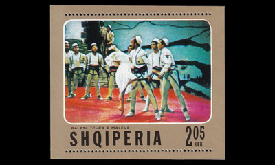 Albania 1874BL61 ** Baletti (1976)