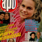 Apu n:o 44 1991 Katja. Nina. Anna & Anja. Karaoke. Eeva. Kir - pikkukuva 1