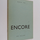 Encore : One Shilling : The Magazine of the Students' Ass... - pikkukuva 1