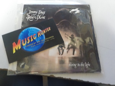 JIMMY PAGE & ROBERT PLANT - SHINING IN THE LIGHT PROMO CDS