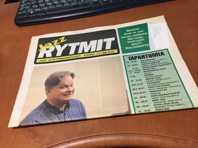 JAZZ RYTMIT LEHTI 3/1995 HYVÄ