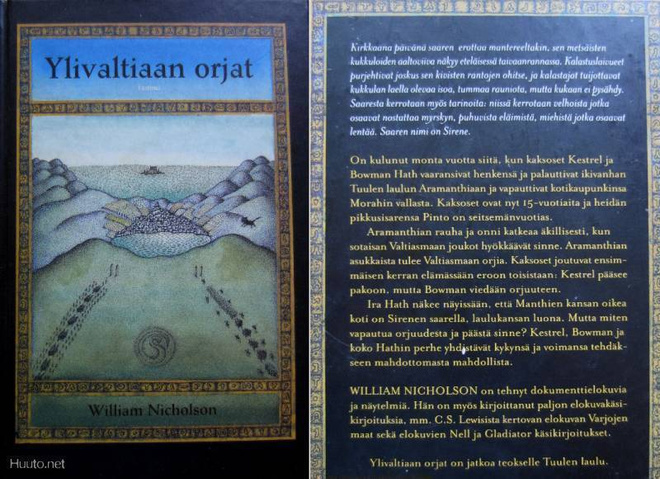 William Nicholson: Ylivaltiaan orjat   1. painos 2003