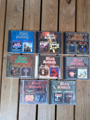 Black Sabbath CD Kaksi albumia yhdellä cd-llä