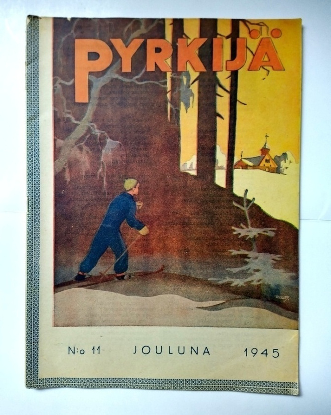 Pyrkijä-lehti  Jouluna N:o 11 1945