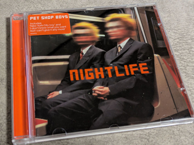 Pet Shop Boys - Nightlife (CD) MINT!! Original