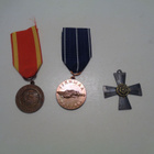 Militaria, rintamerkit 3 kpl - pikkukuva 1