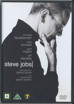 STEVE JOBS – Suomi-DVD 2015; Michael Fassbender, Danny Boyle