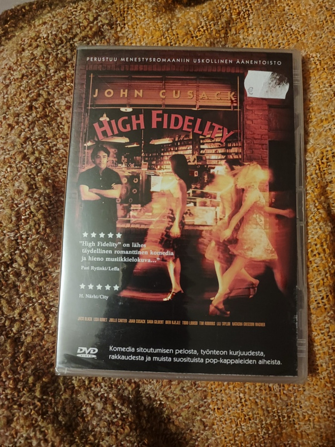 High Fidelity UUSI John Cusack