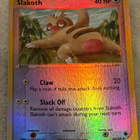 Pokémon Slakoth 45/109 Reverse Holo EX Ruby & Sapphire - pikkukuva 1