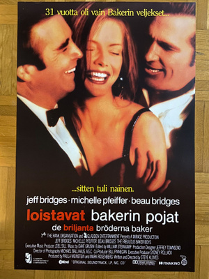 Vanha elokuvajuliste: Loistavat Bakerin pojat