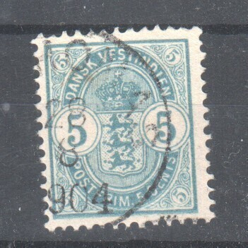 Tanskan Länsi-intia 1900 5 cent (4)