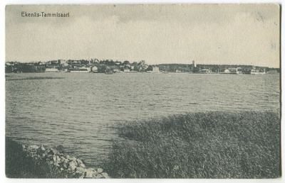 Raasepori Tammisaari, kaupunki lännestä, 1900-luvun alku