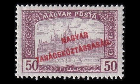 Unkari 277 ** Parlamenttirakennus 50 f pp (1919)