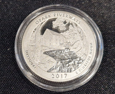 USA Hopea Ozark Riverways quarter 2017-S