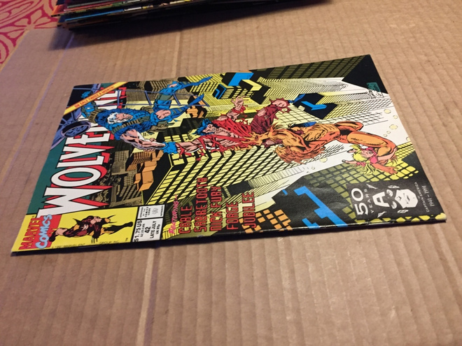MARVEL WOLVERINE 42/1991 HYVÄ
