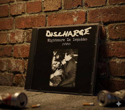 DISCHARGE - Nightmare in Lepakko 1983 CDR (UK hardcore punk)