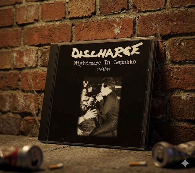 DISCHARGE - Nightmare in Lepakko 1983 CDR (UK hardcore punk)