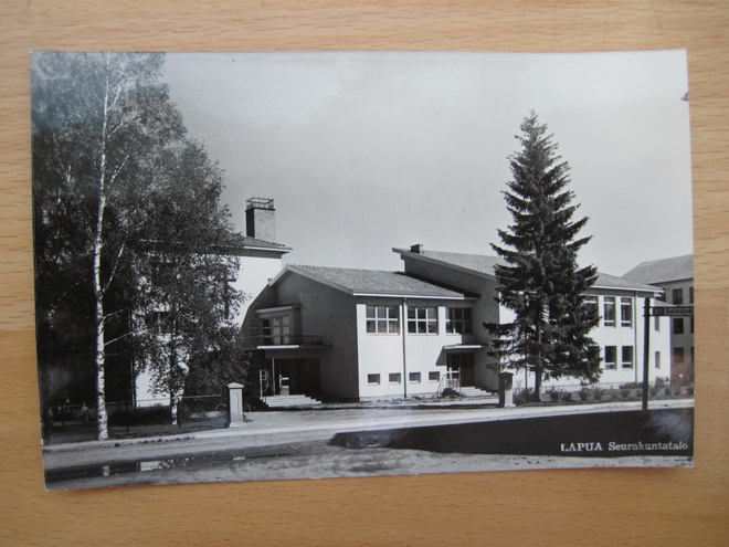 VANHA Postikortti Lapua 1950-l  Alkup.Mallikappale