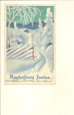 HAGSTRÖM-BADE ,,,, MÖKKI LUMESSA ,,,, KUVAT. 137