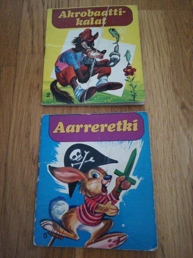 MINIKIRJAT : Aarreretki + Akrobaattikalat