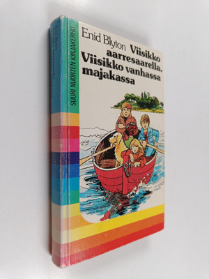 Enid Blyton : Viisikko aarresaarella ; Viisikko vanhassa ...