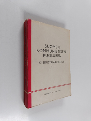 Suomen kommunistisen puolueen 11. edustajakokous Helsingi...