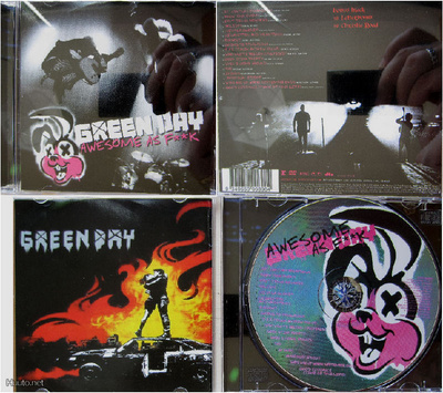 GREEN DAY: Awesome as F**K - Cd + 2 bonus biisiä (Rare)
