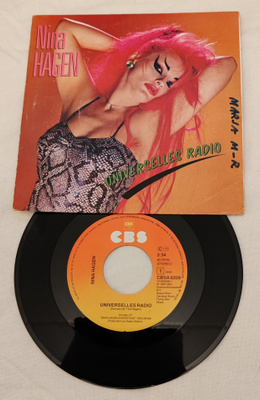 Nina Hagen Universelles Radio 7"Single