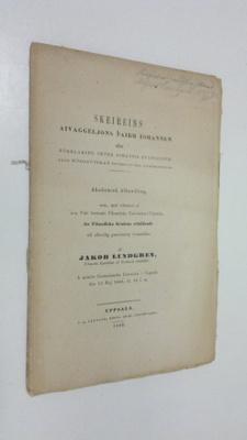 Jakob Lundgren : Skeireins Aivaggeljons thairh Iohannen e...
